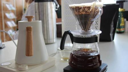 Café em cafeteira