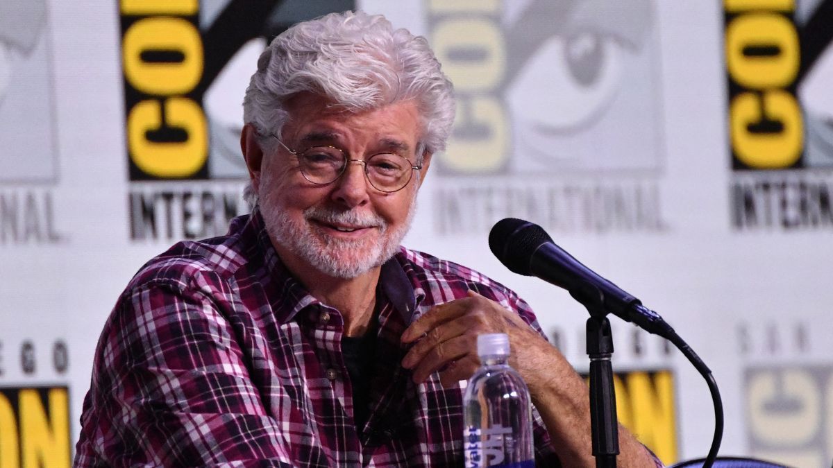 Diretor de Star Wars, George Lucas visita pela primeira vez a Comic-Con em San Diego