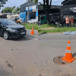 Motociclista morre em acidente com caminhão na região do Barreiro nesta terça-feira (23)
