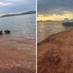 Bombeiros encontram corpo de homem que se afogou em represa de Alfenas