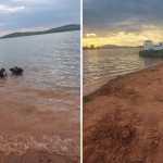 Bombeiros encontram corpo de homem que se afogou em represa de Alfenas