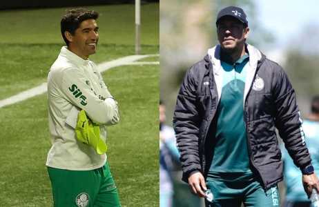 Abel e Carpini se enfrentarão em Palmeiras x Juventude