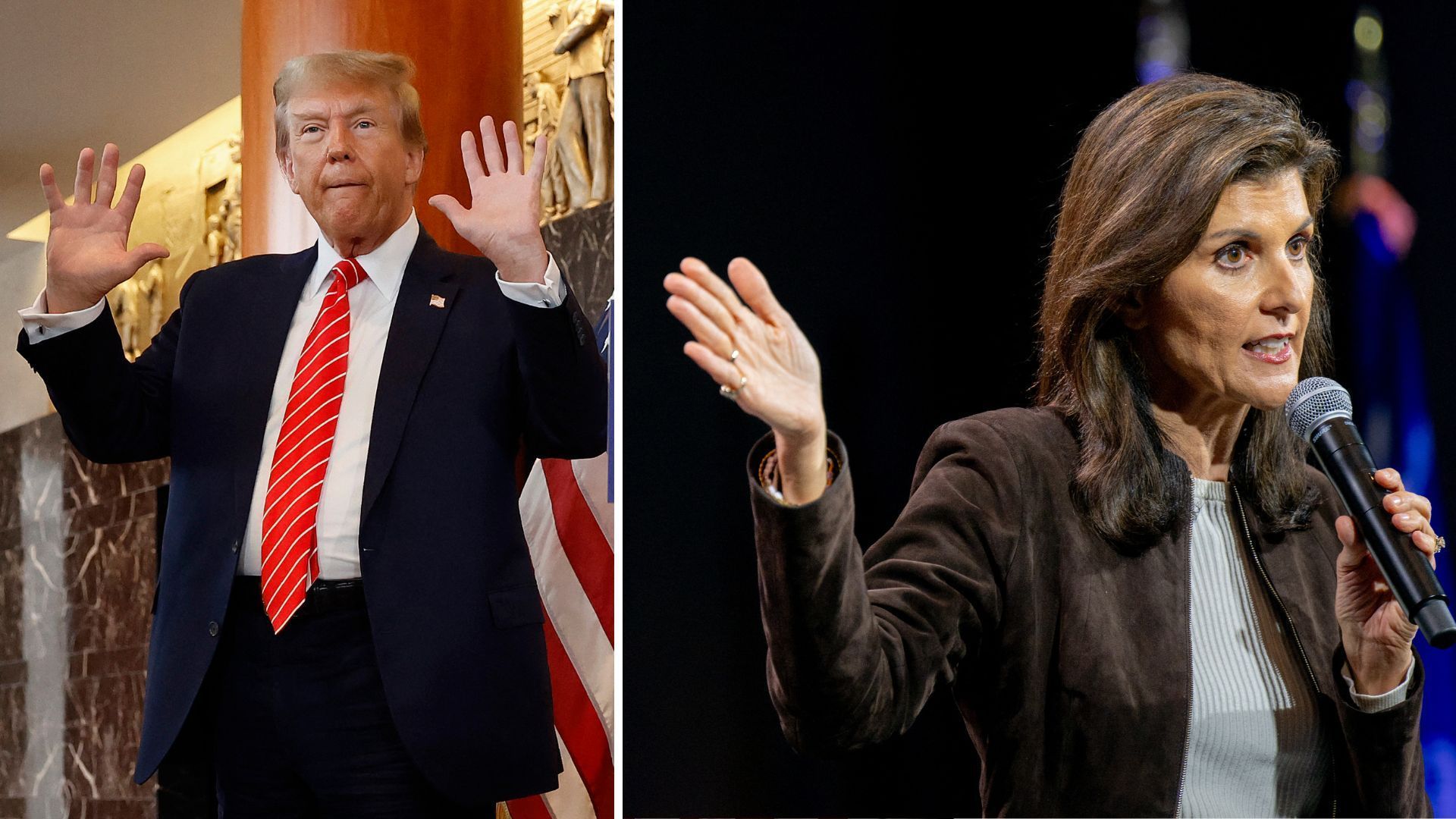 Haley consegue primeira vitória contra Trump nas primárias republicanas; veja onde