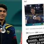 Primeiro medalhista da Colômbia em Paris, Ángel Barajas se inspirou em ginasta do desenho 'LazyTown'