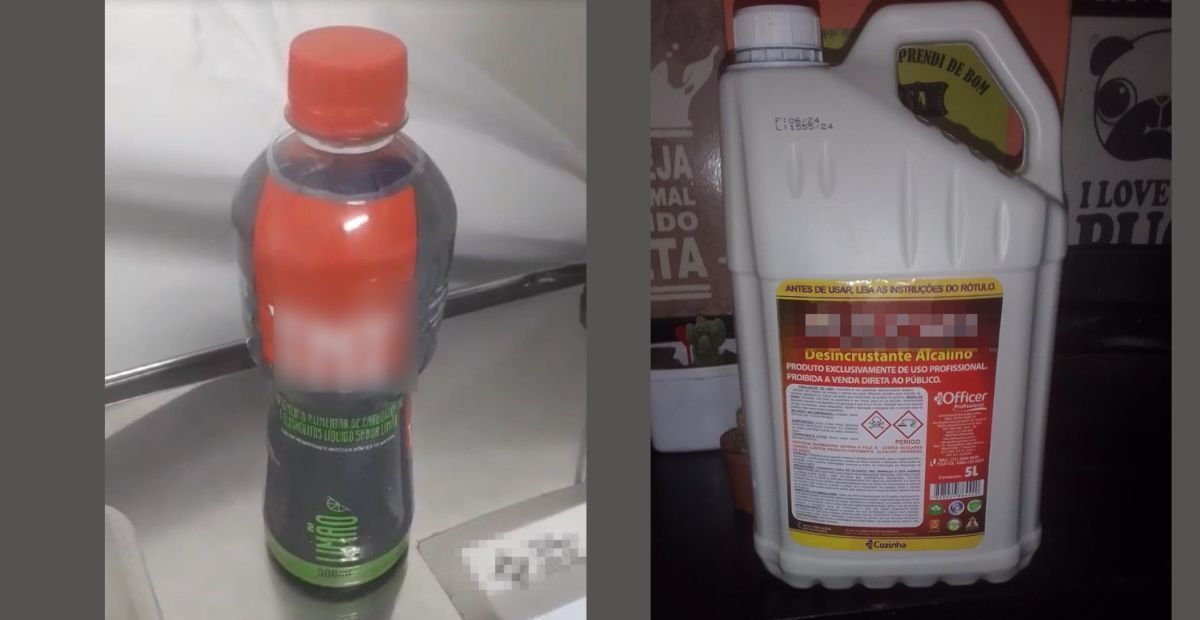 'Situação sem respostas', reclama pai de criança que bebeu soda cáustica em escola em Lagoa Santa