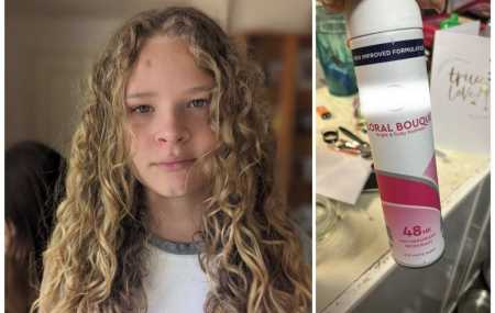 Menino de 12 anos que sofreu parada cardíaca após inalar desodorante