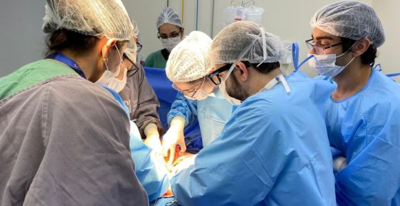 Captação de rim realizada na quarta-feira (25) em Belo Horizonte pela equipe do HC-UFMG