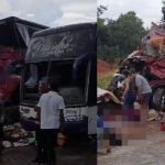 Acidente grave entre ônibus e carreta deixa vários feridos na BR-365, próximo a Montes Claros (MG)