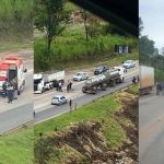 Motociclista morre em acidente na BR-040, em Conselheiro Lafaiete (MG)