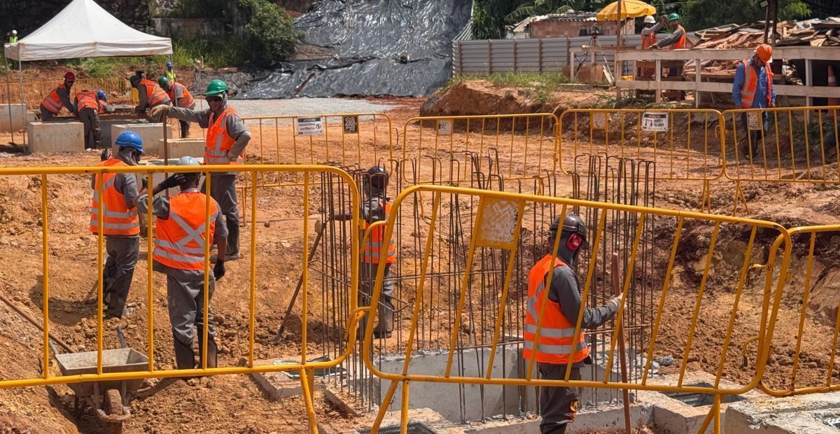 Obras da Linha 2 do metrô de BH são vistoriadas por representantes da ANTT