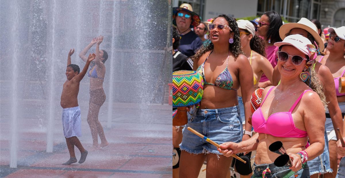 Na 'Praia da Estação', ensaios dos blocos de Carnaval agitam foliões em BH; veja fotos