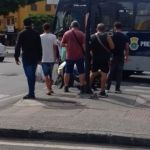Acidente entre ônibus e moto deixa motociclista gravemente ferida no centro de BH