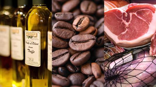 Azeite de oliva, café e carne são alguns dos alimentos que terão alíquota zerada