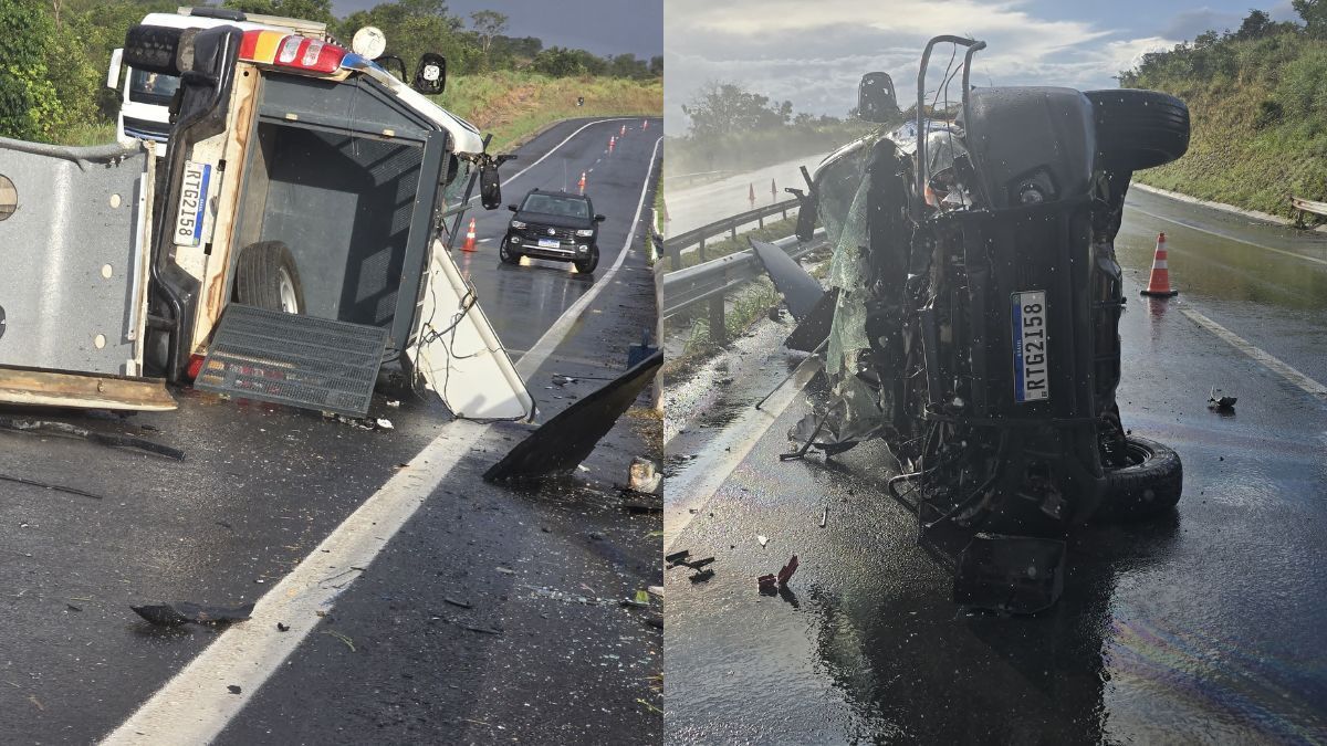 Militar que sofreu acidente com viatura está internado em Curvelo