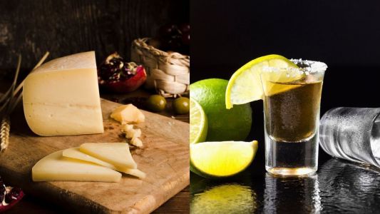 Queijo e cachaça