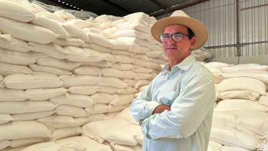 Dionísio Cândido se transformou em “rei do polvilho”