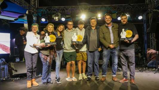 Entrega do troféu ao melhor prato do evento