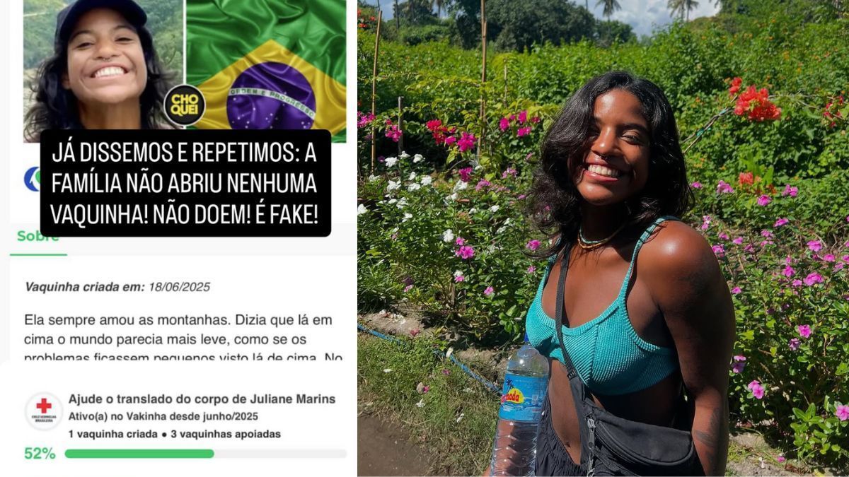 Família de Juliana Marins faz alerta na internet: “Não temos vaquinha. É fake!”