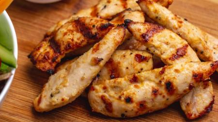 Iscas de frango