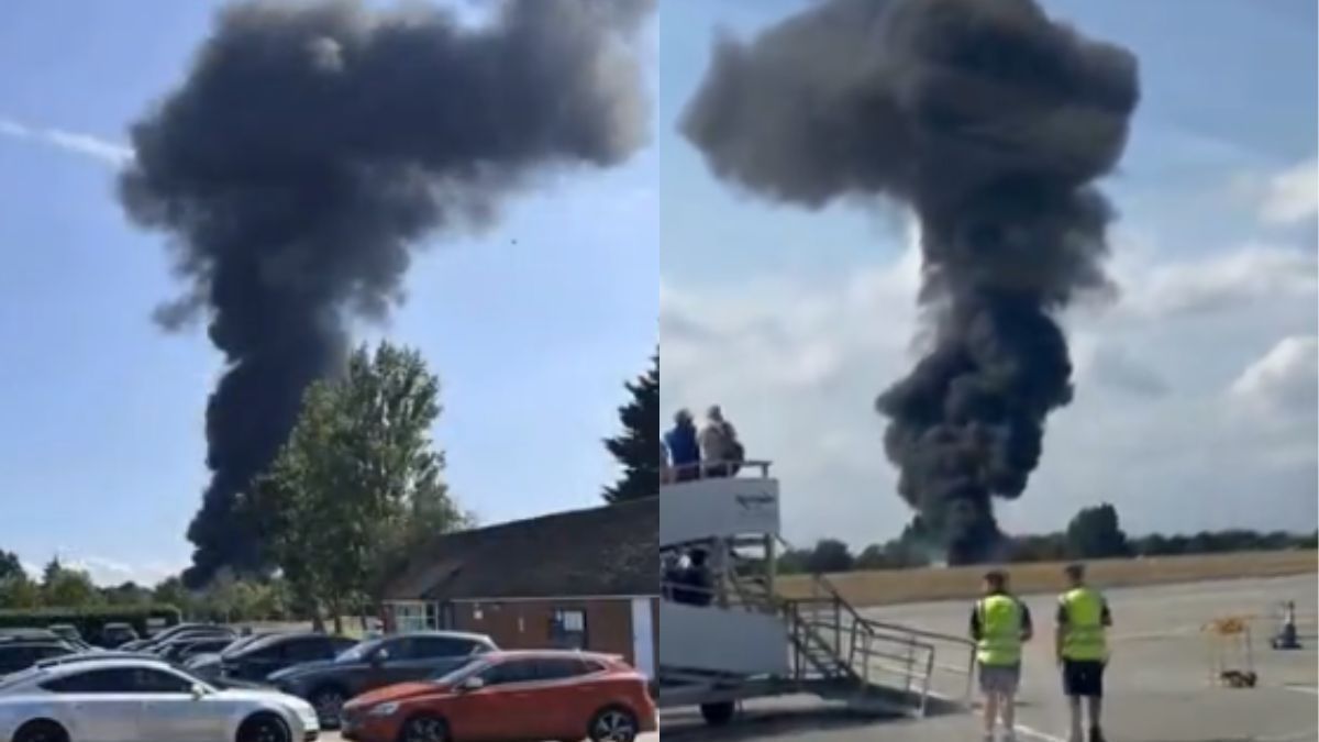 Aeroporto de Southend fecha após avião cair e explodir em Londres