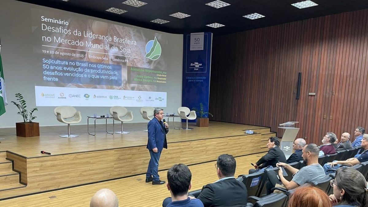 Produção de soja no Brasil salta de 10 milhões para 169 mi toneladas em 50 anos
