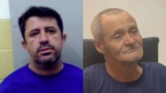 À esquerda, o suspeito que está foragido. À direita, José Carlos de Souza, de 52 anos, preso injustamente