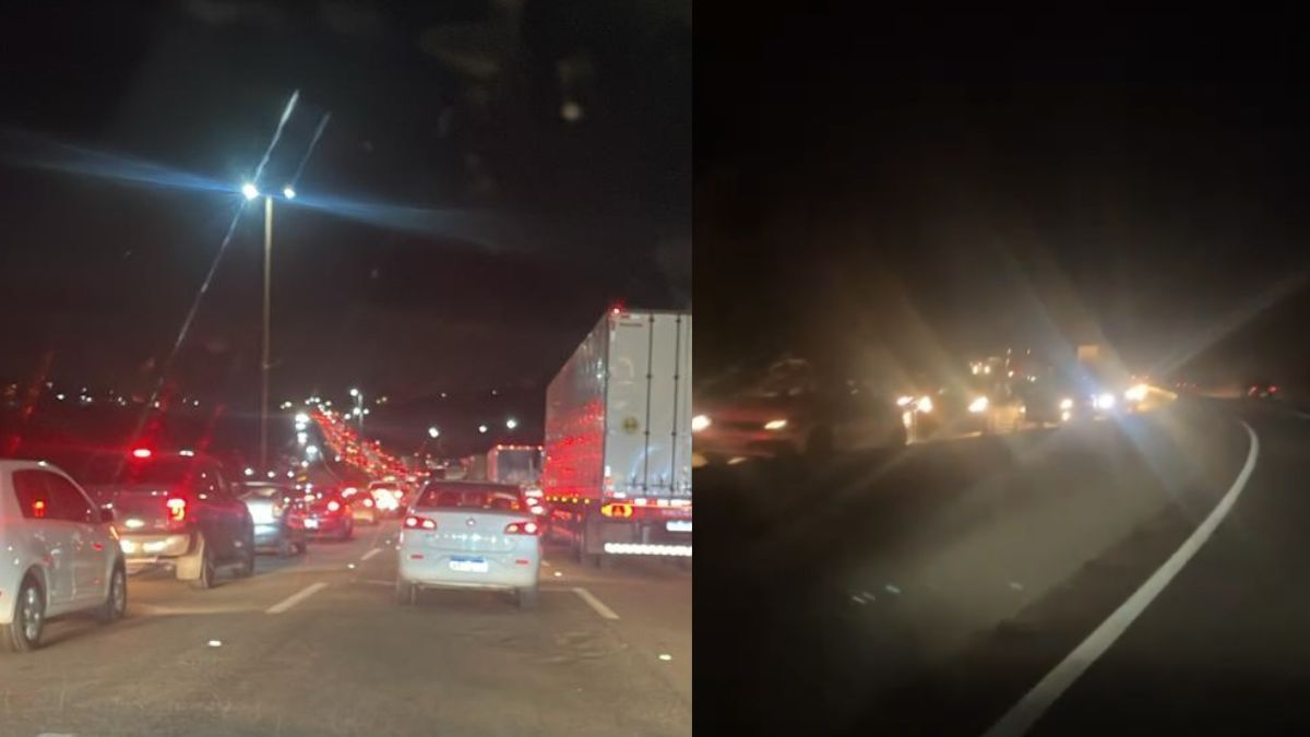 Acidentes e congestionamento marcam a volta do feriado nas principais rodovias de MG
