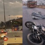 Motociclista morre em acidente com caminhão e carreta no Anel Rodoviário, em BH
