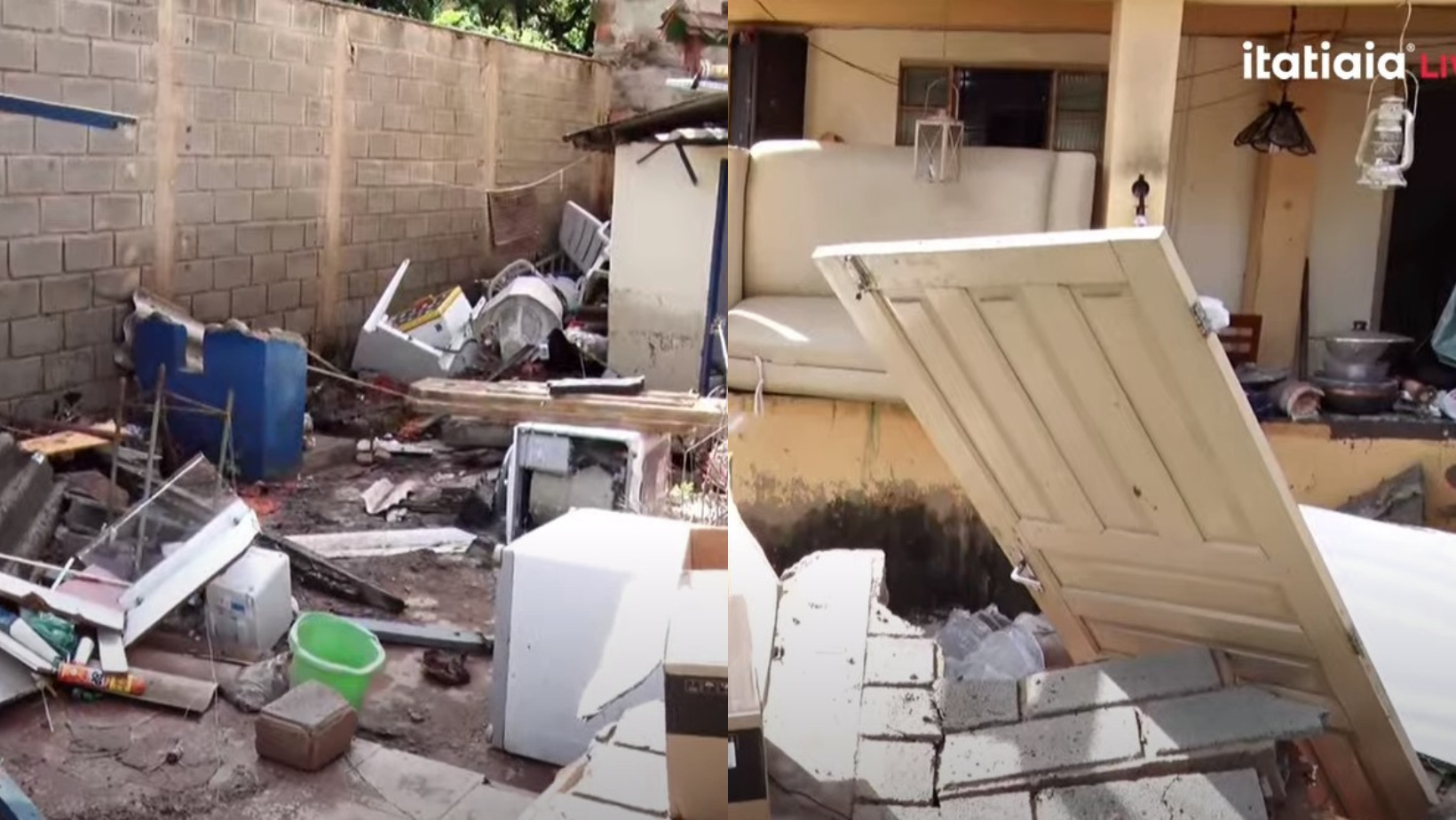 'A água arrebentou a porta e entrou', diz morador que teve casa alagada em enchente em BH