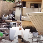 'A água arrebentou a porta e entrou', diz morador que teve casa alagada em enchente em BH