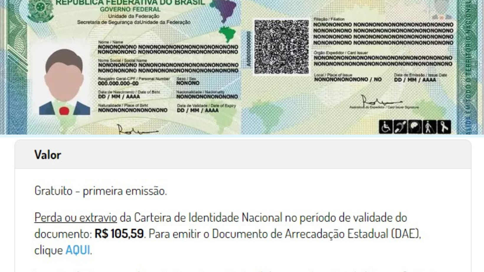 Nova Carteira de Identidade: segunda via fica mais cara; entenda mudanças