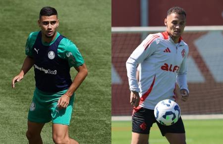 Andreas pode estrear pelo Palmeiras, enquanto meia Alan Patrick é o destaque do Inter