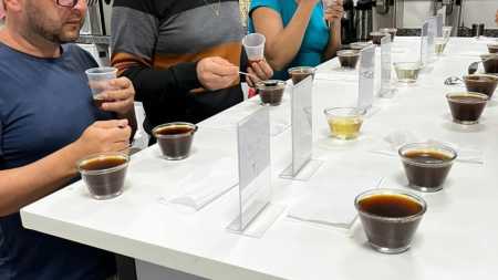 Degustação de cafés na Atilla Torradores