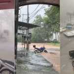 Temporal derruba árvores, fecha vias e deixa casas sem energia em cidade de MG; vídeo