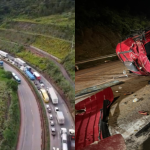 Vídeo: acidentes causam congestionamento de mais de 7km, na BR-381, na Grande BH