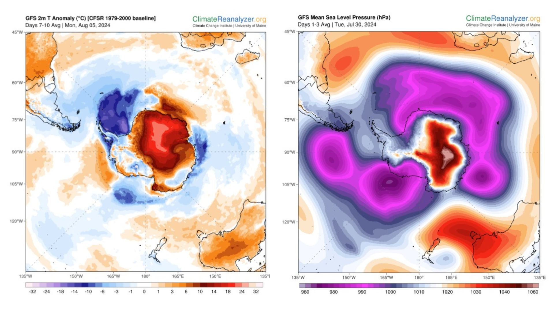 Durante inverno, Antártida registra onde de calor e temperaturas 28 °C acima do normal