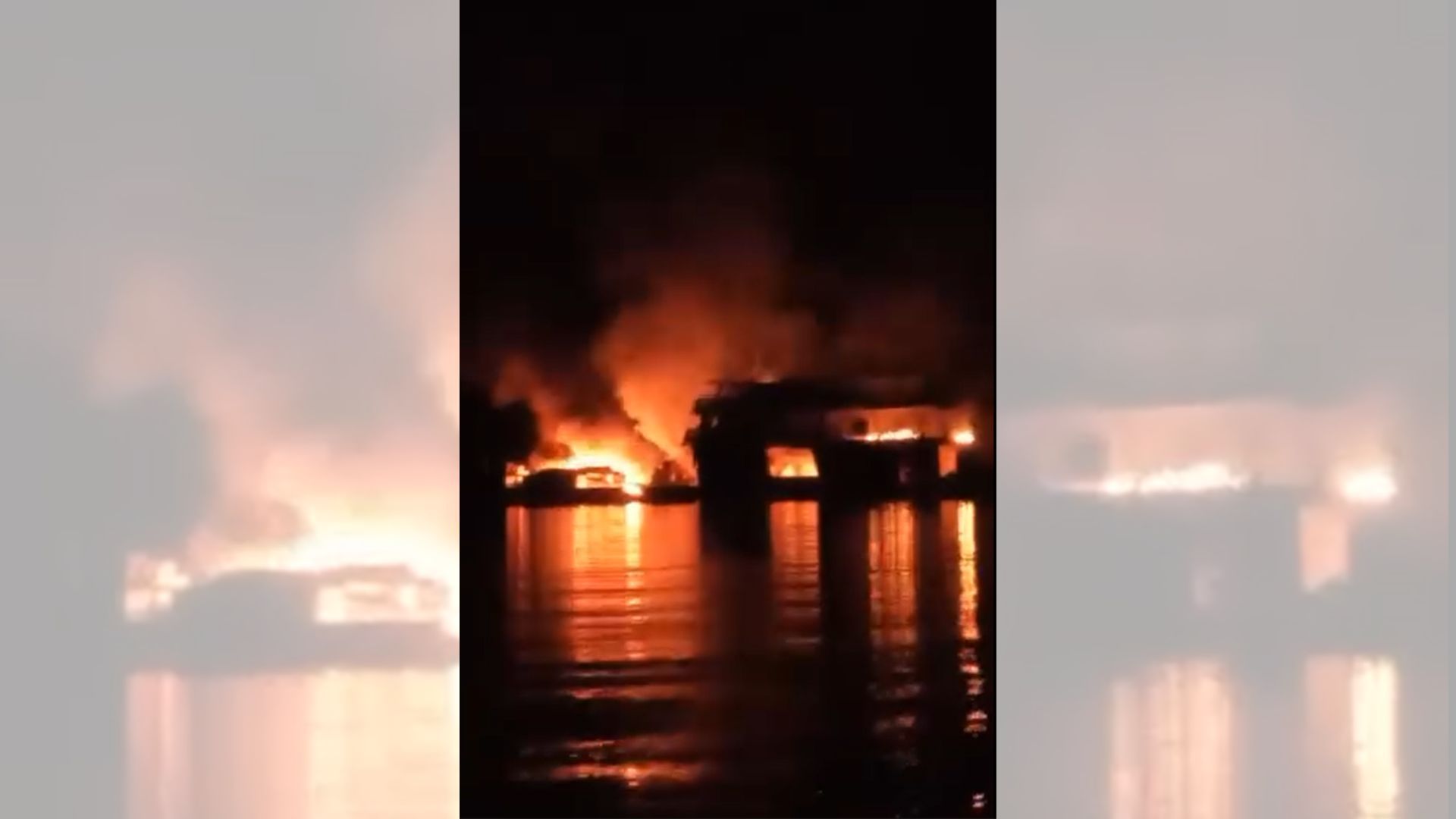 Incêndio em barco no Rio Negro (AM) deixa 3 mortos e 59 feridos