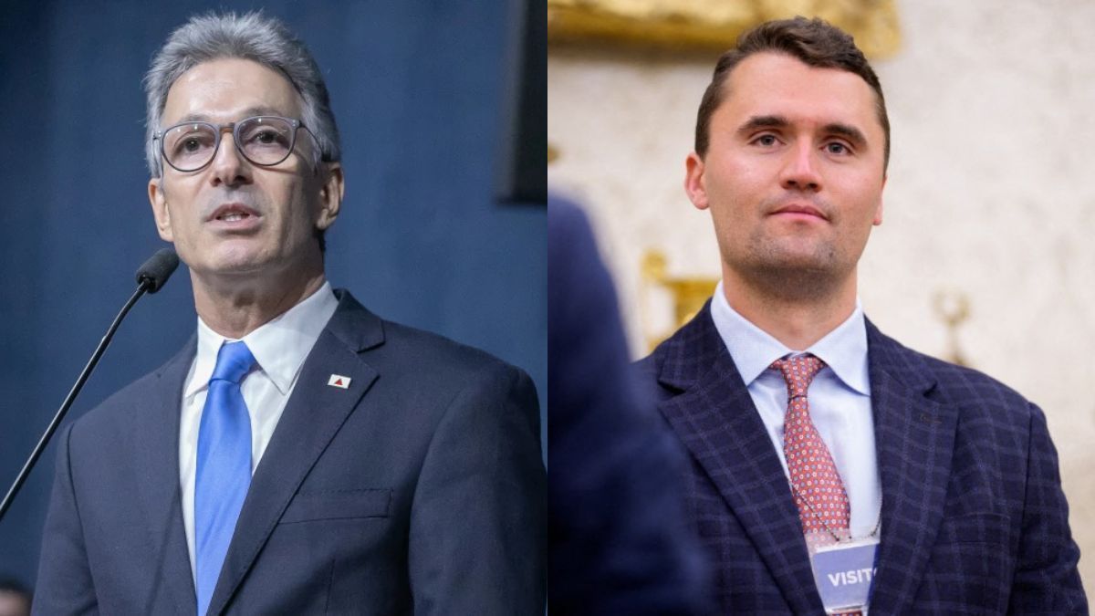 Zema comenta morte de Charlie Kirk em atentado nos EUA: 'Mais uma vítima'