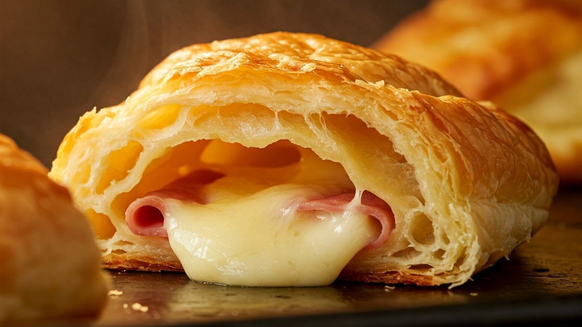 Como fazer deliciosos e irresistíveis enrolados de presunto e queijo com massa folhada