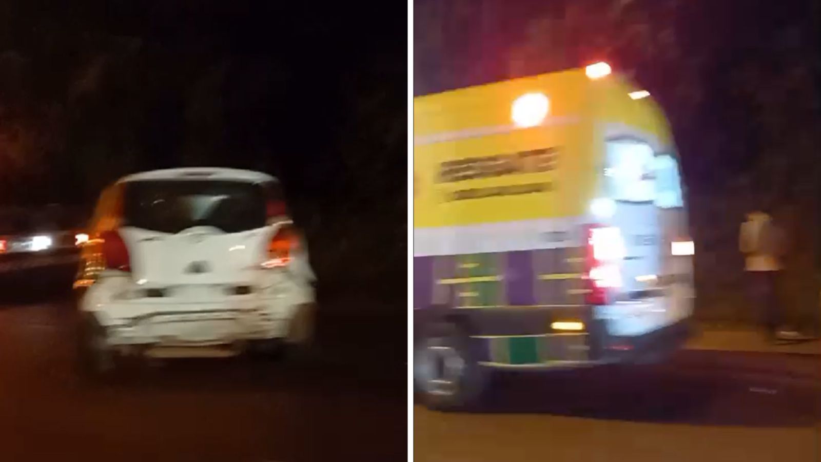 Acidente com três carros na BR-40 complica trânsito na chegada a Belo Horizonte