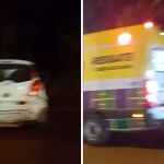Acidente com três carros na BR-40 complica trânsito na chegada a Belo Horizonte