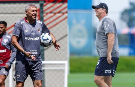 Crespo e Ceni terão duelo em São Paulo x Bahia