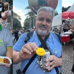 Concentração do bloco “Chama o Síndico” tem folião animado e comerciantes criativos