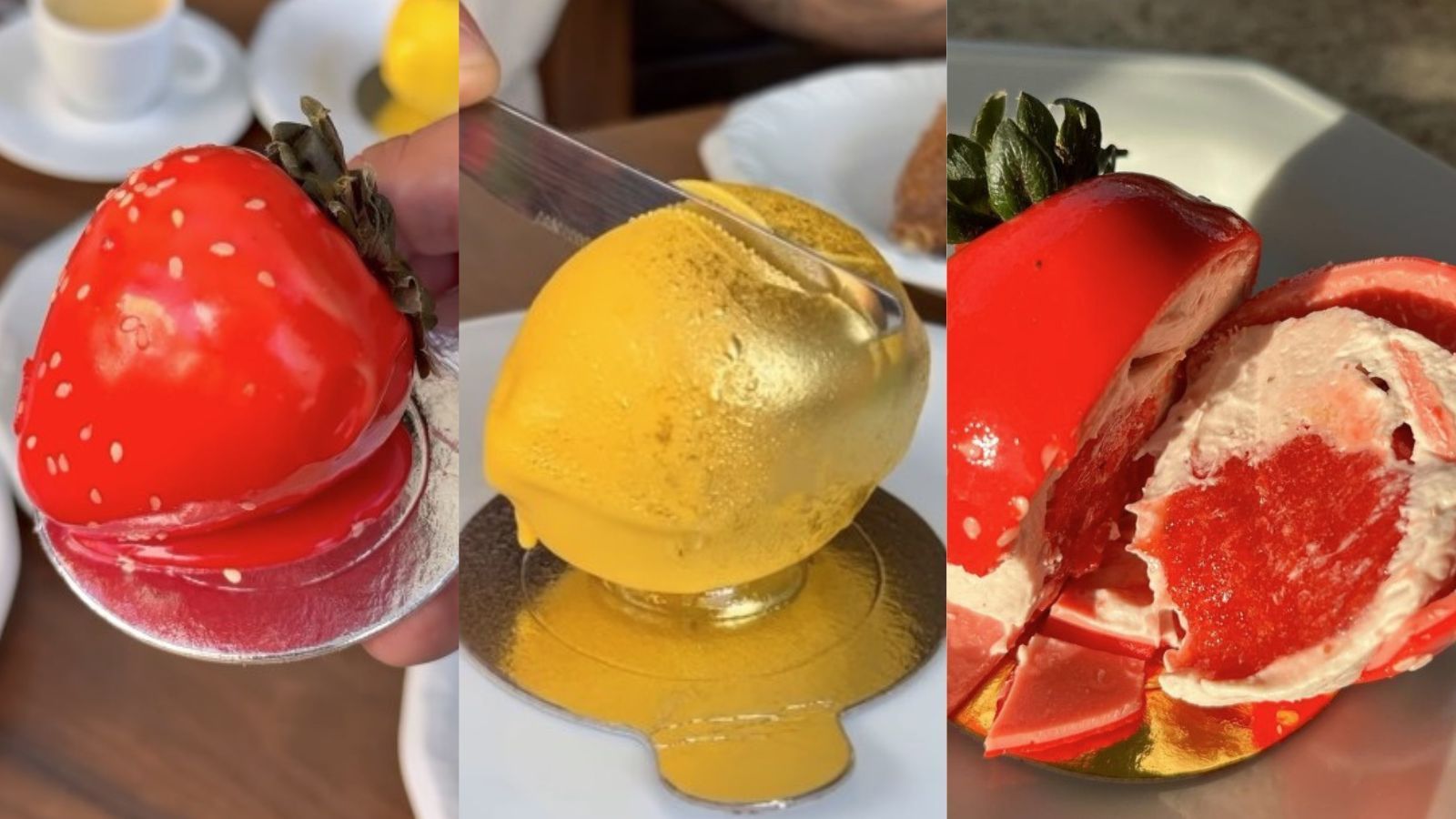 Entremets de frutas: das telas do celular às vitrines de confeitarias, conheça o doce famosinho do momento