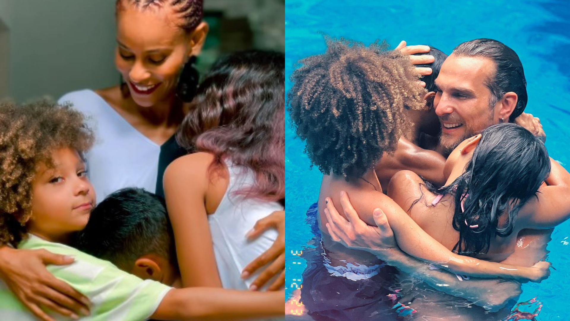 Por que ator de novela bíblica e ex-BBB não mostram os rostos dos filhos adotivos? Entenda