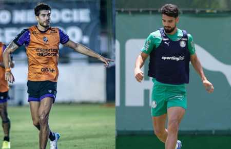 Pedro Raul e Flaco López, protagonistas de Ceará e Palmeiras