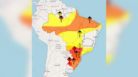 Onda de calor sufocante segue neste sábado; Sul tem alerta de tempestades | CNN Brasil