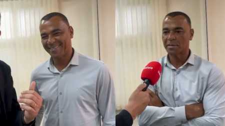Cafu em entrevista à Itatiaia