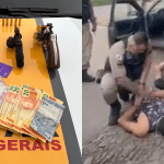 Homens são presos com armas e drogas em perseguição policial na Grande BH