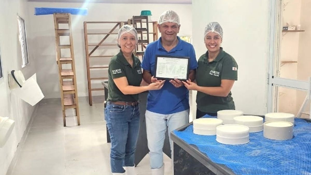 Primeira agroindústria de Queijo Minas Artesanal de Perdizes (MG) é certificada pelo IMA